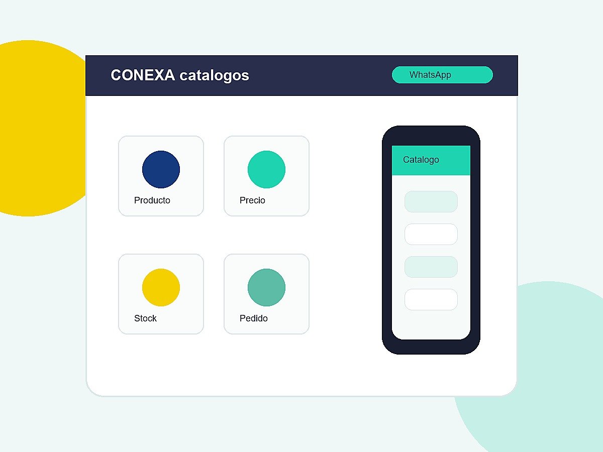 Conexa Catalogos para tiendas y pedidos por WhatsApp
